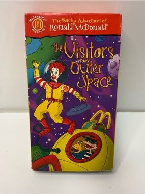 Vintage McDonald's VHS 1999 - The Visitors From Outer Space